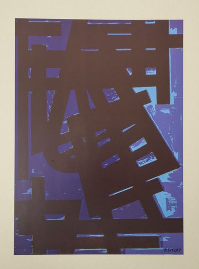 Edgard PILLET (1912-1996) Colour Offsets.

Portfolio, 1956.

Ensemble de 8 offsets...