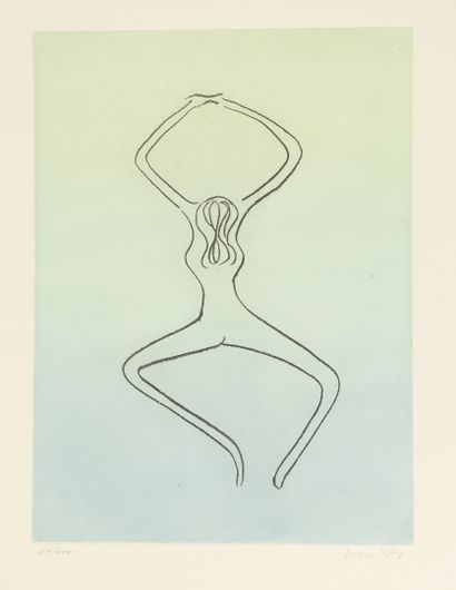 MAN RAY (1890-1976) Les Anatomes, 1970.

Eau forte et aquatinte sur papier.

Signé...