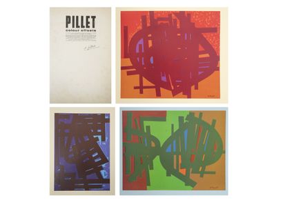 Edgard PILLET (1912-1996) Colour Offsets.

Portfolio, 1956.

Set of 8 offsets on...