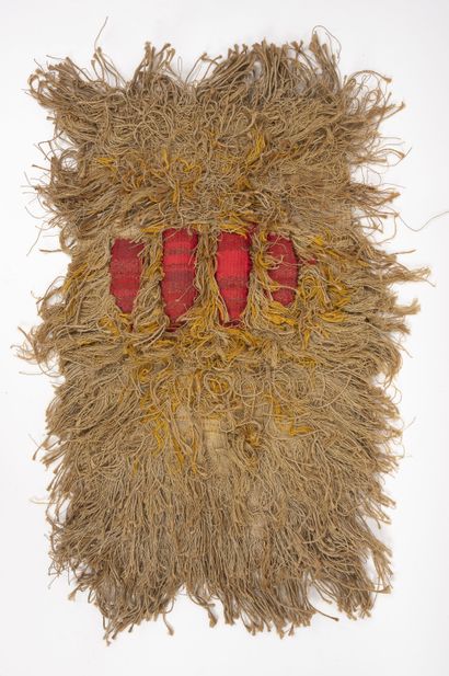 Joseph GRAU-GARRIGA (1929-2011) Rostoll, 1980.

Tapestry in fabric, wool and rope.

Signed,...