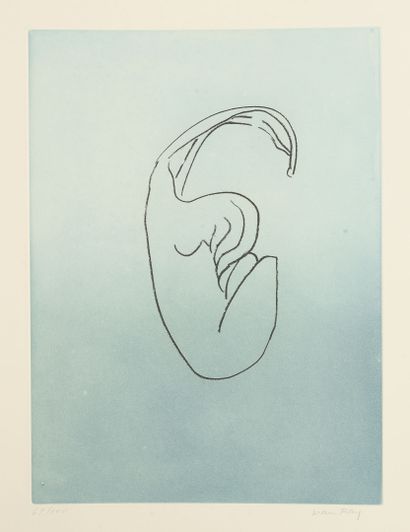 MAN RAY (1890-1976) Les Anatomes, 1970. 
Eau forte et aquatinte sur papier. 
Signé...