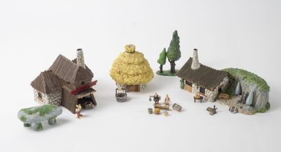 GOSCINNY / UDERZO Asterix Mini & Village Collection.

-Obelix's house.

Ref. 33001.

-The...