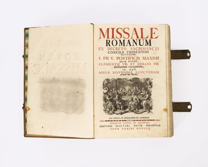 null - Missa Cassiani, 1752.

- Missale Romanum.

Pius V, Clementis VIII and Urbani...
