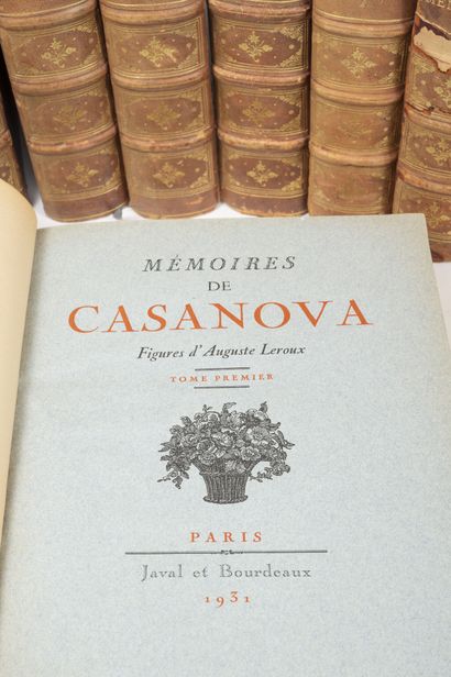 null Memoirs of Casanova de Seingalt written by himself.

Illustration by Auguste...