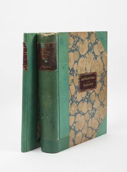 RAMEAU Jean-Philippe DARDANUS. 

Volume X.

A. Durand et Fils, Editors, Paris. 1905.

A...