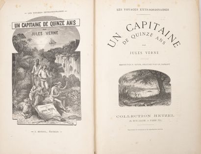 Jules VERNE Un capitaine de quinze ans. 

Avec les dessins de H. MEYER et gravure...