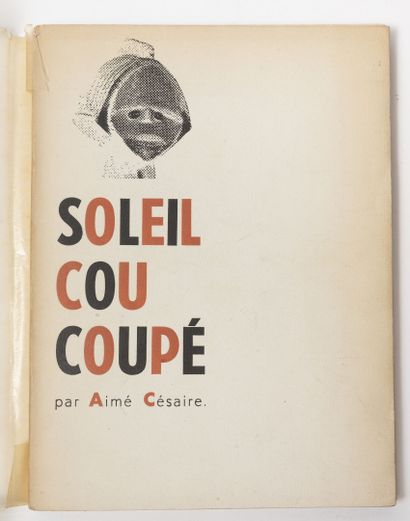 CESAIRE (Aimé) Sun cut. 

Paris, K, 1948, in-8, br. cover (spine loose).

FIRST EDITION....