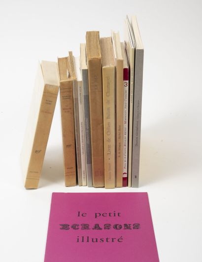 null LOT de livres divers : 

- Almanach surréaliste du demi-siècle. 

- Histoire...