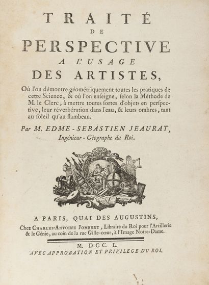 Edmé- Sébastien JEAURAT Traité de perspective à l'usage des artistes.

Paris, Ch....
