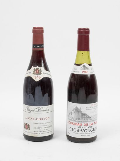 CLOS VOUGEOT CHÂTEAU DE LA TOUR 1 bouteille, 1983.

Grand cru.

J. Labet & N. Déchelette.

Niveau...