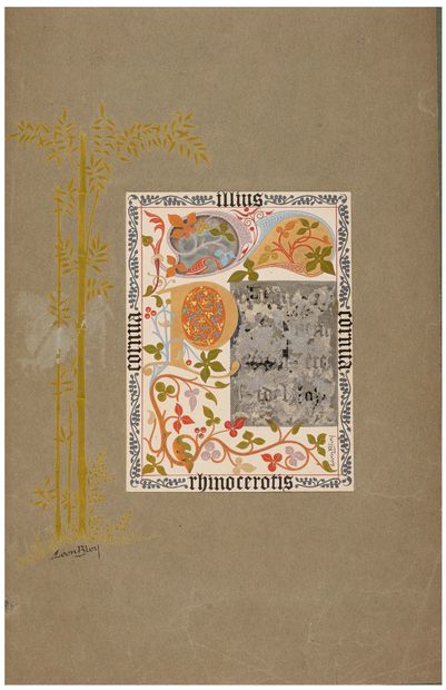 BLOY Léon (1846-1917). MANUSCRIT autographe, signé « Léon Bloy » (2 fois) de sa revue...