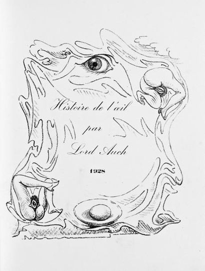 BATAILLE (Georges) Histoire de l'OEil par Lord Auch, avec huit lithographies originales...