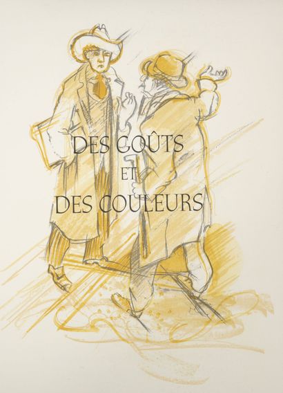 Sacha guitry (1885-1957) Des gouts et des couleurs. 

Moulin de Vauboyen à Bièvres,...