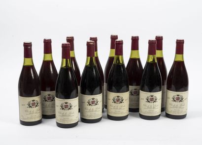 Clos de la Roche 12 bouteilles, 1984.

Grand cru

Pierre Laforest.

Niveau légèrement...
