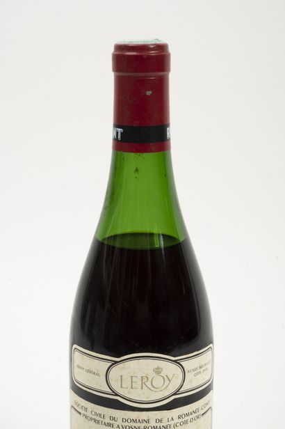 ROMANÉE-SAINT-VIVANT 1 bouteille, 1975.

Domaine de la Romanée-Conti.

Numérotée...