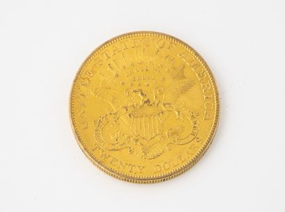ETATS-UNIS 20 dollars gold coin, 1904.

Weight : 33.4 g. 

Slight scratches and ...
