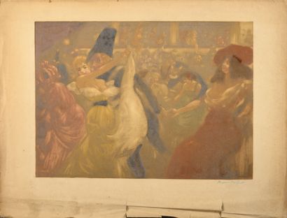 Richard RANFT (1862-1931) Le bal masqué.

Le bal.

La répétition de ballet.

Eau-forte...