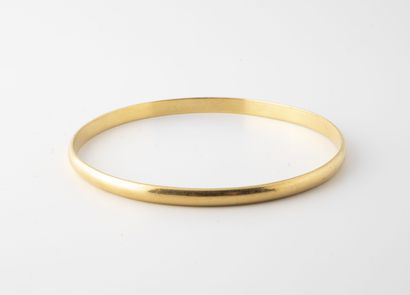 Bracelet in yellow gold (750).

Net weight:...