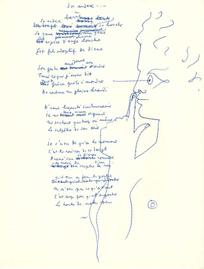 COCTEAU JEAN (1889-1963). MANUSCRIT autographe, Clair-Obscur, 1952-1954 ; 352 pages...
