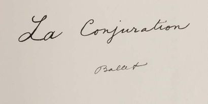 CHAR René (1907-1988). MANUSCRIT autographe signé «René Char», et ÉPREUVES corrigées,...