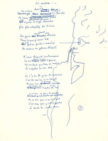 COCTEAU JEAN (1889-1963). Autograph MANUSCRIT, Clair-Obscur, 1952-1954; 352 pages...