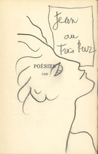 COCTEAU JEAN (1889-1963). 3 works, with mailings and DRAWINGS for Jean MARAIS. Poetry...