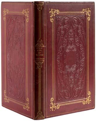 ROMANTIC BOOKS. Set of 5 volumes. CHATEAUBRIAND,...