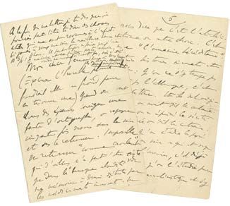 PROUST Marcel (1871-1922). L.A.S. "Marcel Proust", [2 ? July 1905], to Fernand GREGH;...