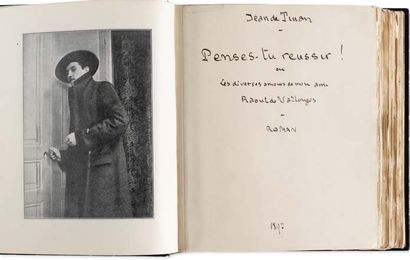 TINAN Jean de (1874-1898). MANUSCRIT autograph signed "Jean de Tinan", Penses-tu...