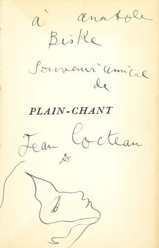 COCTEAU JEAN (1889-1963). 5 works in first edition, with dispatches.
Le Secret professionnel...