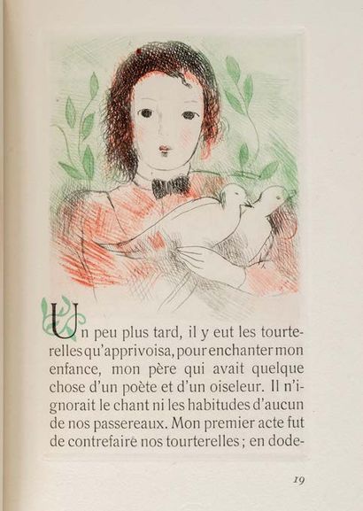 JOUHANDEAU Marcel (1888-1979). 2 volumes en édition originale, reliés.
Petit Bestiaire...