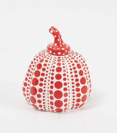 Yayoi Kusama (1929) Red Pumpkin, circa 2013.

Multiple in molded and painted resin.

H....