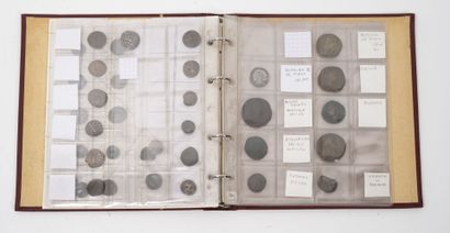 BASSIN MEDITERRANEEN et FRANCE, de l'ANTIQUITE au XVIIème siècle Lot de pièces en...