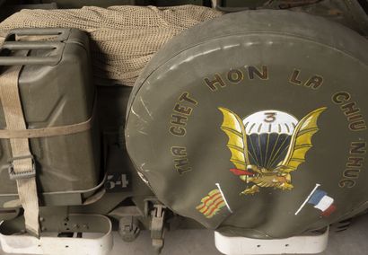 JEEP Willys MB Véhicule restauré dans une configuration Armée Française en Indochine.

Plaque...