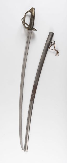 Cavalry officer saber model 1822. 

Handle...