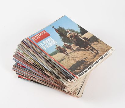  Lot de 7 ouvrages et divers magazines sur la guerre d'Algérie. 
-Aucune Bête au...