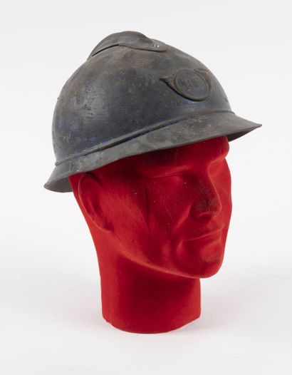 Adrian helmet model 1915 with insignia of...