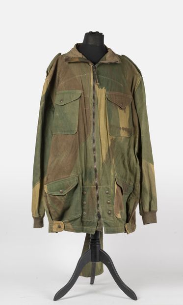 Denison Smock in camouflaged canvas, 1st...