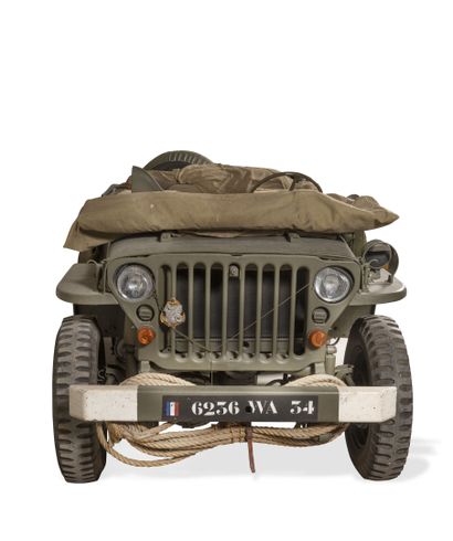 JEEP Willys MB Restored vehicle in a French Army in Indochina configuration.

Plate...