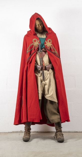 null Mannequin of Algerian spahis around 1940/50 including: 

Red wool captain's...