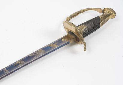 FRANCE, époque Consulat - Premier Empire Sabre d'officier supérieur d'Infanterie,...