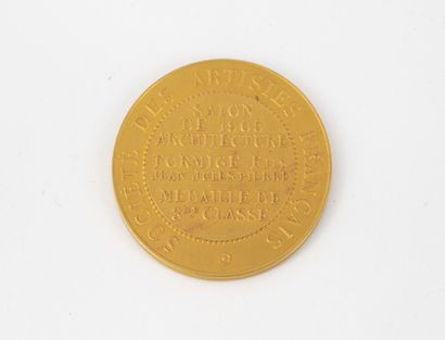 null Médaille de 3ème Classe en or (min. 750) Société des artistes français, Salon...