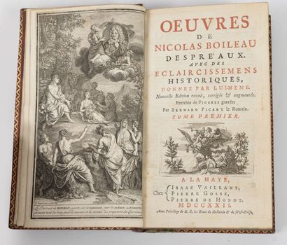 null OEuvres de Nicolas BOILEAU DESPREAUX [...].

La Haye, chez I. Vaillant, P. Gosse,...