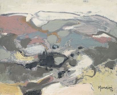 Claude MANCINI (1937) Landscape, 1978.

Oil on canvas.

Signed and dated lower right.

27...