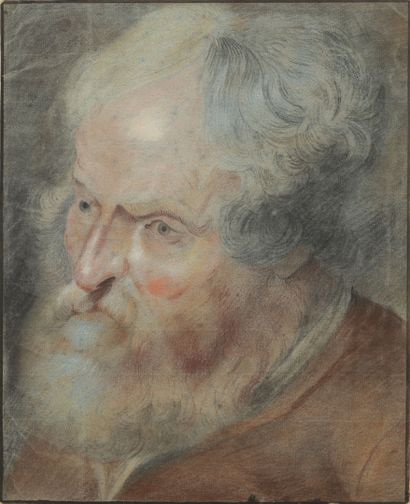 Ecole de la fin du XVIIème siècle Portrait d'homme à la barbe.

Crayon, fusain, pastel...