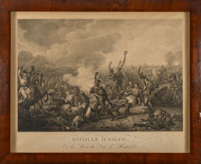 D'après Carle VERNET (1756-1838) Quatre gravures représentant des batailles du Premier...