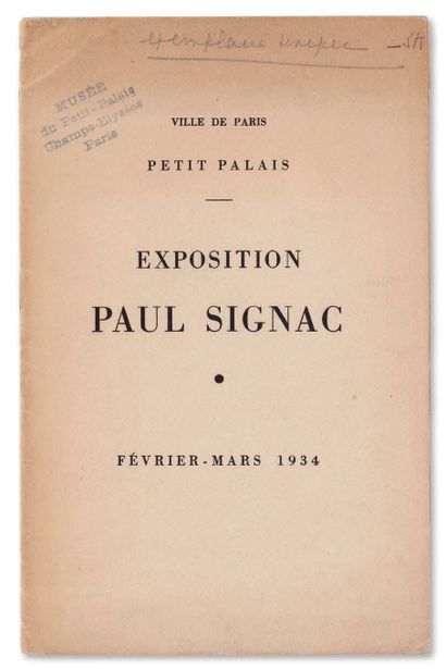 Paul SIGNAC (1863-1935) 
Pilote de la Meuse, 1924.

Huile sur toile.

Signée et datée...