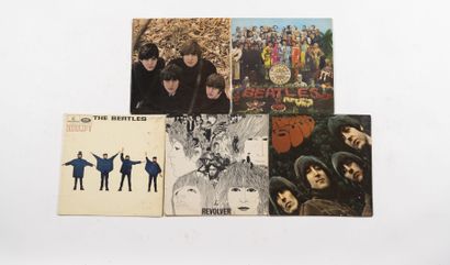 null The Beatles Lps, UK OG press ; including 'Sergent Peppers Lonely Hearts Club...