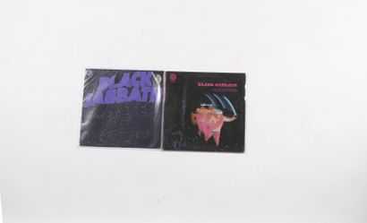 null Black Sabbath Lps including - Paranoid ; FR press 6360 011 - Master of Reality ;...