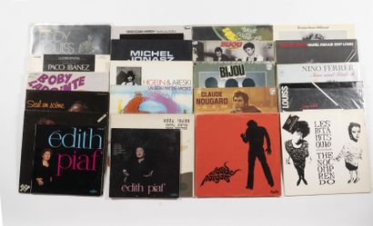 null 20 x Lps of various french music + 2x 10" of Edith Piaf

VG to VG+ / VG to ...
